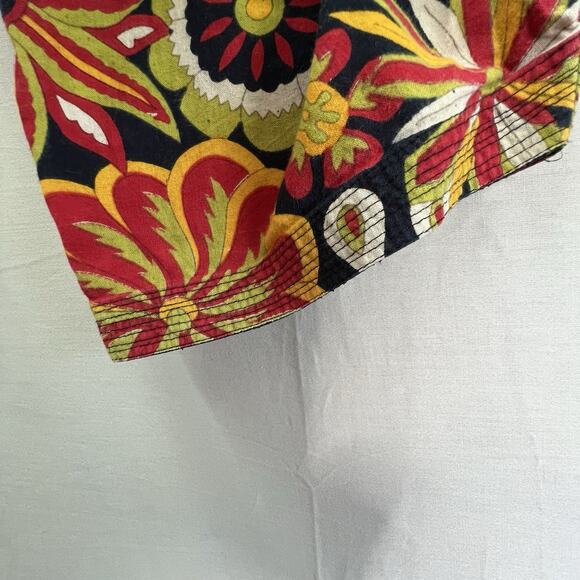 Harem Pants Floral Cotton Fabric Hippie Baggy Boho Pleated OS - Picture 5 of 10